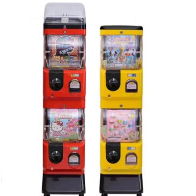 China Boxes Bouncing Plastic Bouncy Ball Spiral Toy Ball Vending Machine for sale