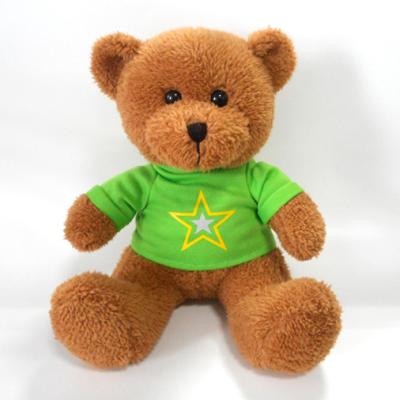 China Fasion & Mini Cute Teddy Bear 15cm Promotional Wholesale Custom Plush Teddy Bear With My Logo for sale