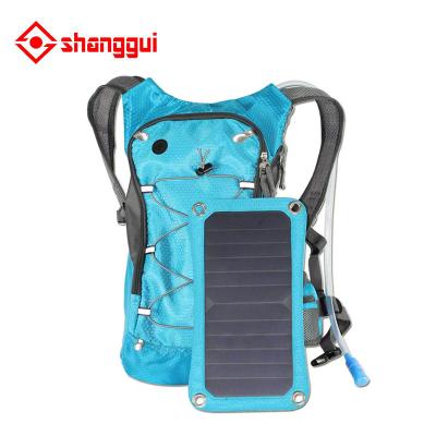 Κίνα With USB solar panel backpack power backpack with usb charger for mobile phone and powerbank προς πώληση