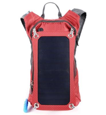 中国 With Solar USB Backpack Charger For Mobile Phone Mountaineering Riding Outdoor Running Camping 販売のため