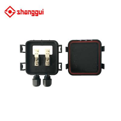 China PPO china supplier waterproof mini outdoor small cable ip65 pv solar electrical junction box for sale