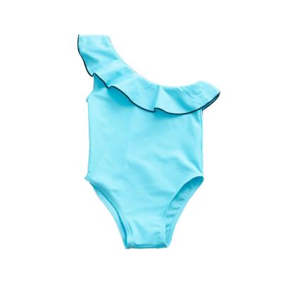 China 2021 New Children's Strapless Swimwear Breathable Candy Color Swimwear Girls Swimwear For Girls for sale