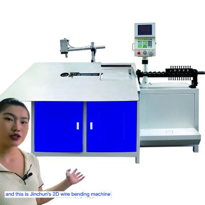 China Building Material Shops Wire Bender Machine 2D CNC Wire Development Machine Wire Processing Metal Sheet for sale