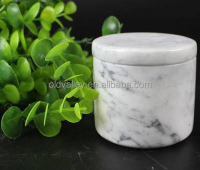 China Home Decoration Marble Candle Jar for sale