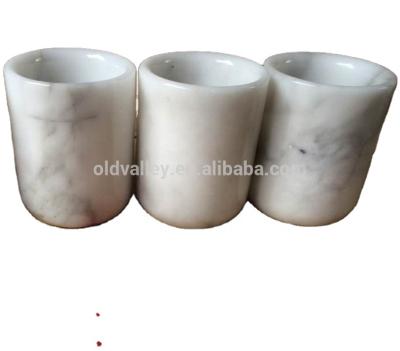 China Whiskey Glass Stone / Viable Natural Marble Wine Ice Marble for sale