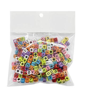 China Colorful Alpha Beads Acrylic Square for sale