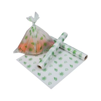 China BIODEGRADABLE ECO-FRIENDLY 100% Compostable Freezer Food Packaging Fresh Bag Bag for Household (AD242) for sale