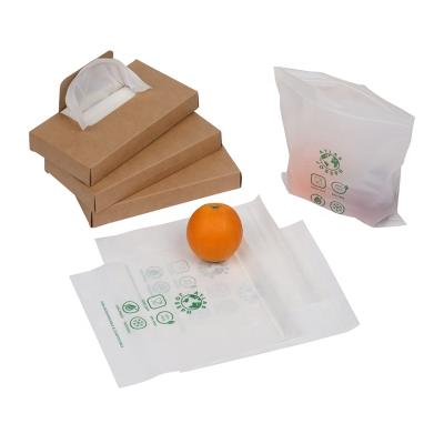 China Hot Selling BIODEGRADABLE Customized 100% Biodegradable Sandwich Bags For Fast Food Banto (FD86) for sale