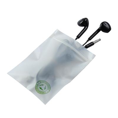 China BIODEGRADABLE 100% Cornstarch Ziplock Bag Compostable Cute Valve Ziplock Bag (Le0016) for sale