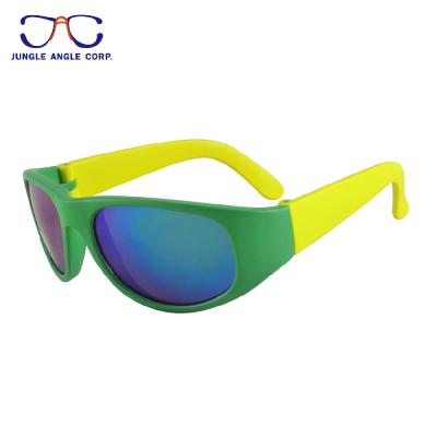 China UV 400 / Impact Resistance Children UV400 Outdoor Flexible Rubber Custom Sunglasses for sale