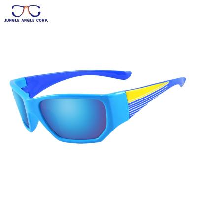 China Impact Resistance Wholesale OEM Design Kids Hot Printing Sunglasses For Boys for sale