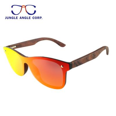 China UV400 400 Protection OEM Fashion Trendy Design UV Wooden Sunglasses for sale