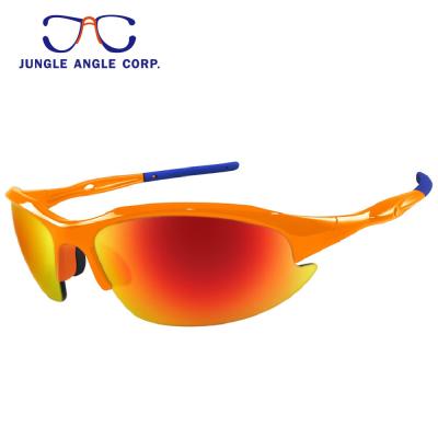 China Custom Logo UV400 To 400 / UV Resistance Wholesale Impact Polarized Sports Sunglasses for sale