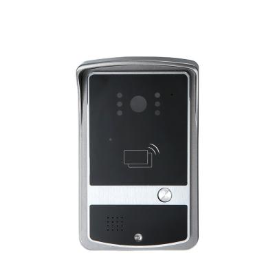 China High Definition Doorbell Host HD Home Camera Support IC Card Access Control Face Recognition Intercom Design Rain Cover Design for sale