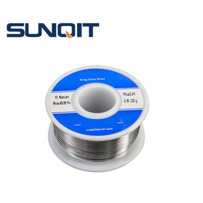 China SUNQIT Hotels Factory Soldering Wire Tin Rosin Flux Cored Welding Sn99.3 Pb0.3 Lead Free Core Tin Electric Soldering Iron for sale