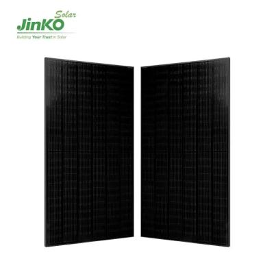 China Jinko Solar Rising All Black Jinko Tiger Neo 54HL4 R-B New Model Solar 182mmx182mm Panel 420W 430W 440W Photovoltaic Modules for sale