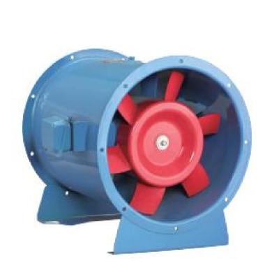 China Ventilador de ventilação industrial de alta potência elétrica de fluxo axial em linha para hotéis à venda