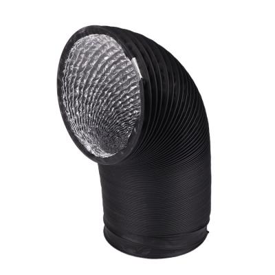 China High Temperature Air Ventilation Duct Flexible PVC Duct for Indoor Grow Carbon Filter for sale