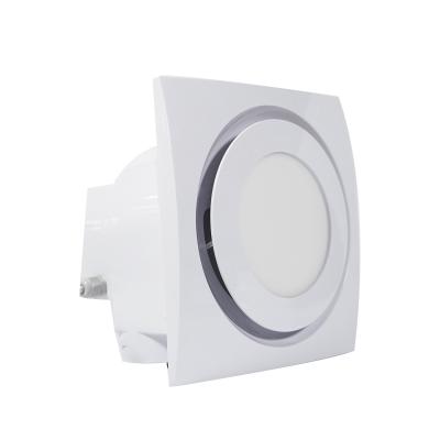 China LED Light or Without LED Light Plastic Ceiling Exhaust Fan for Bathroom and Restaurant for sale