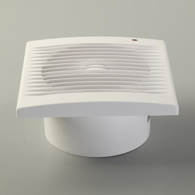 China Lâmina de plástico 4 5 6 polegadas quadrada ventilador de ducto de baixo ruído para banheiro ventilação de cozinha à venda