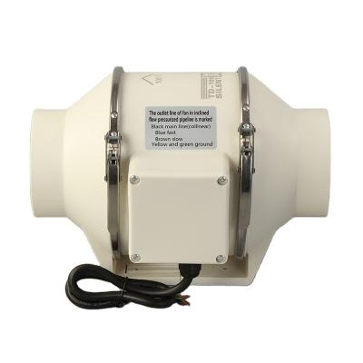 Κίνα Πλαστικό 220V 4-12 ίντσες 100mm 125mm 250mm 315mm Αερομιξής ροής εσωτερικός ανεμιστήρας αγωγού προς πώληση