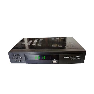 China Combo T2 dvb s2 satellite tv receiver H.264 Dvb-t2 Fta Dvb-s2 set top box T2S2 combo set top box t2+s2 for sale