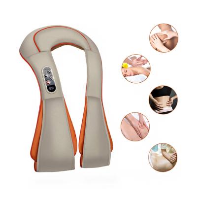 China Electric Shoulder Massager Machine Shiatsu Back And Neck Massager With Heat Massage Machine for sale