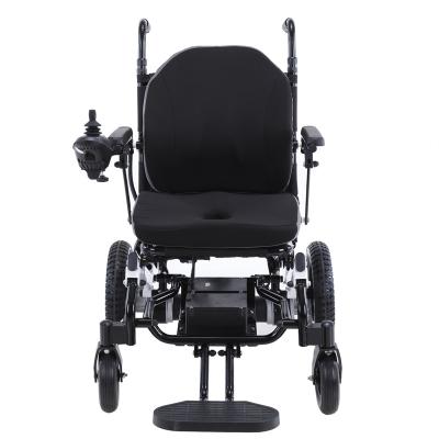 China For disabled to drive outdoor and inddor. Aisoleij Disable Folding Elektrorollstuhl Lightweight Electric Wheelchair For Elderly People for sale