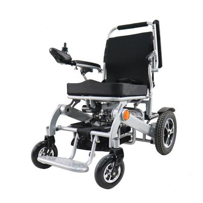 China For disabled to drive outdoor and inddor. Silla de ruedas electrica handicapped light automatic electric foldable wheelchair for sale