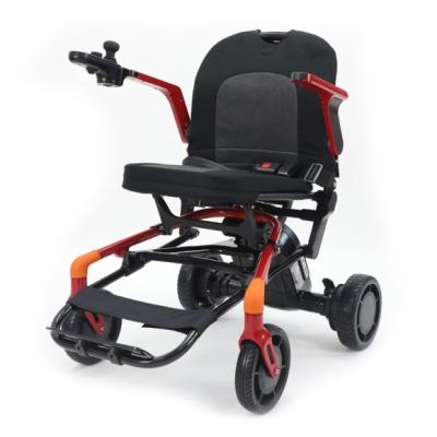 China For disabled to drive outdoor and inddor. Power Portable Lightweight Folding Wheelchair With Lithium Battery for sale