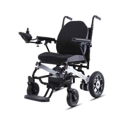 China For disabled to drive outdoor and inddor. 250W Motor Aluminum Wheelchair Electric Folding Electric Power Lightweight Wheelchair for sale