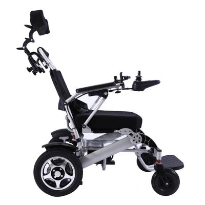 China For disabled to drive outdoor and inddor. 150 Foldable Loading Aluminum Lightweight Electric Wheelchair for sale