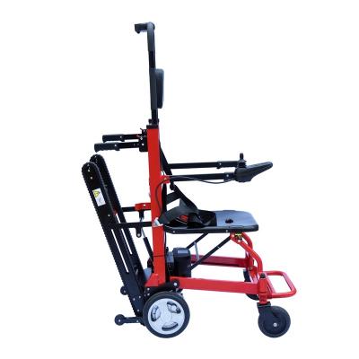 China Help Disabled People Go Up and Down Stairs Easy Lithium Battery Folding Electric Stair Climbing Wheelchair for Elderly for sale