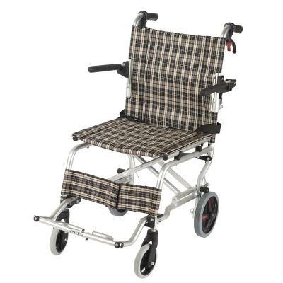 China For the disabled to use outdoor and inddor. Aluminum Ultra Light Folding Manual Wheelchair for sale