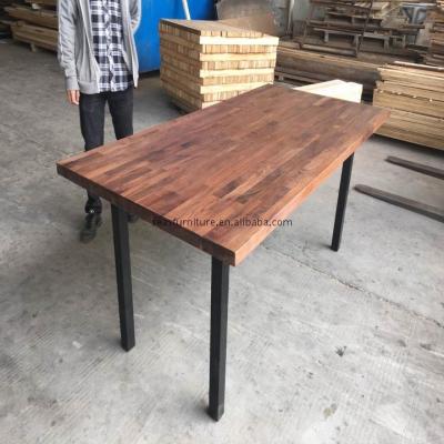 China Solid 8%-12% Wooden Slabs Panel Wood Butcher Block Kiln Dried Panel Lumber for sale