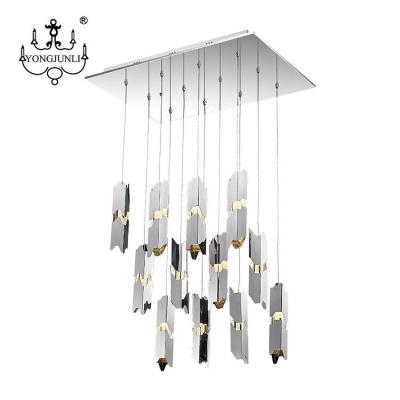 China Adjustable Lobbly Lunxly America Modern/Individualizing Hotel Antique Contemporary Chandelier Pendant Lamp Lighting And Circuits Design for sale