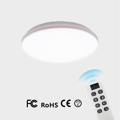 China Beautiful Modern Design Art French Led Modern Bedroom Ceiling Light With Remote Control for sale