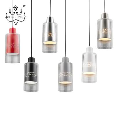 China Good Price Hotel/Home/Coffee Cafe Simple Hanging Lamp Glass Bottle Pendant Light/Office/Restaurant/Office Cafe for sale