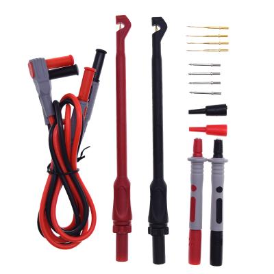 China Replaceable Probe Test Lead Kit 4mm Banana Plug Multimeter Copper Set Probe Test Leads for sale