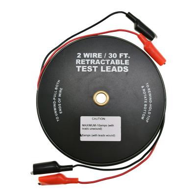 China Perfect for testing electrical components and circuit retractable magnetic test lead 2 leads for car circuit testing for sale