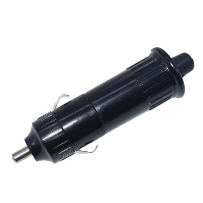 China Universal Automotive Cigarette Lighter Rewireable Male Plug 12V Cigarette Lighter Car Plug Connector for sale