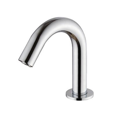 China Single Cold Faucet Sensor Mixer Automatic Cut Off Faucet For Basin for sale