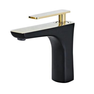 China Metered Faucets New Arrive Sanitary Luxury Black Faucet Basin Faucet for sale