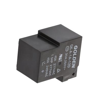 China T Shape Relay Cross T90 PCB Control SPNO 1A Shape 12VDC Sealed Relay 30a 250vac 4pins For General Purpose for sale