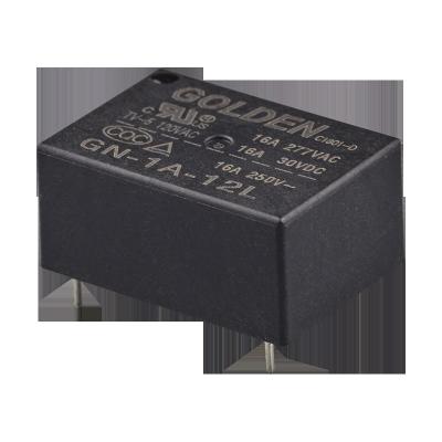 China GN-1C-12L G5C Full-sealed and waterproof gold general purpose relay 16A/250VAC 5pin 12v 0.2w relay for sale