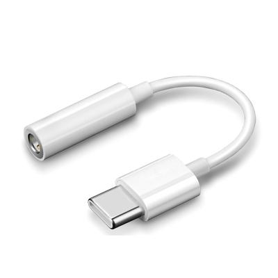 China Car USB C to AUX earphone. Jack Adapter Type C Jack Earphone Cable 3.5mm for sale