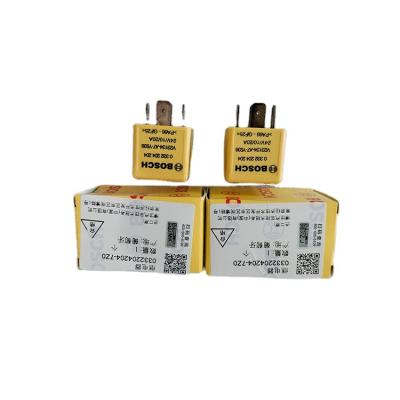 China Fuel Injection System China Factory Supply 0332204204 Automotive Power 0.06Kg 12V PTC Relay for sale