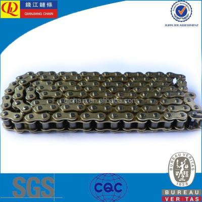 China Gold Plated 428H 420 O Ring Motorcycle Chain for sale