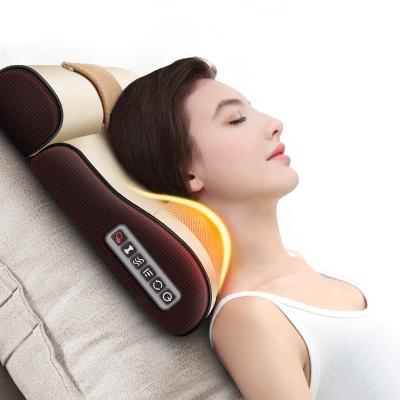 China Portable Cervical Massager Multifunctional Cervical Massager Pillow Home Use Electric Neck Shoulder Neck Instrument Jinkairui Therapy Device for sale