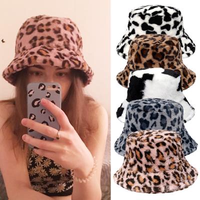 China Fashion Comfort Fisherman Cap Fluffy Bucket Hats Fashion Logo Women Outdoor Warm Sun Breathable Soft Velvet Hat Wholesale Custom Made for sale